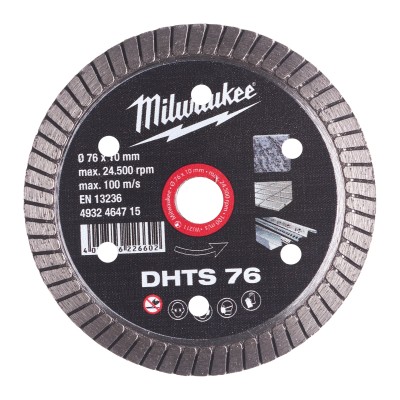 DISC DIAMANTAT DHTS 76 MM