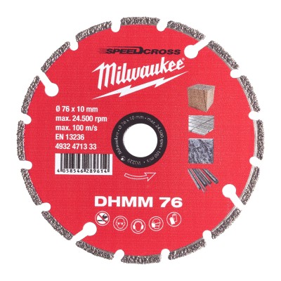 DISC DIAMANTAT MULTIMATERIAL DHMM 76 MM