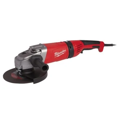 Polizor unghiular AGV 26-230 GE cu fir de 4 m, 230 mm, cu maner antivibratii, 2600 W, Milwaukee, cod 4933402360