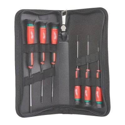 Set 6 surubelnite de precizie TORX, T6, T7, T8, T9, T10, T15, Milwaukee, cod 4932471870